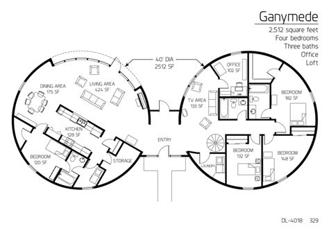 New Dome Homes Floor Plans New Home Plans Design