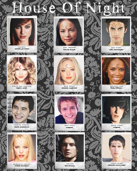 House Of Night Cast By Vanesa91 On Deviantart