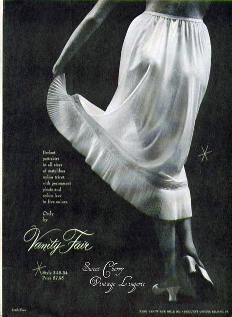 Sweet Vintage Designs Vanity Fair Lingerie