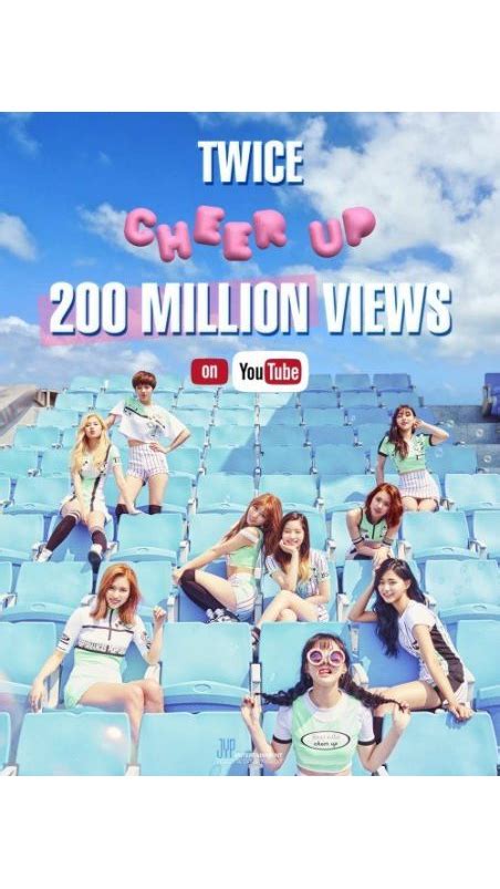 Twice Surpasses 200 Million Views On ′cheer Up′ Mv 8days