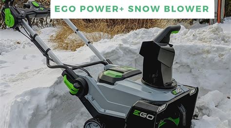 Ego Snow Blower Review Worth The Engineering Knowledge