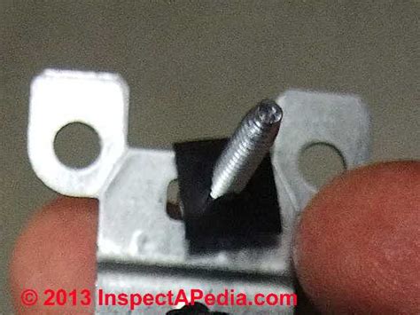 Electrical Box Screw Repair Stripped Or Broken Electrical Box Screw Repair For Outlet Switch