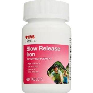 Cvs Health Slow Release Iron Supplement Tablets Pick Up In Store