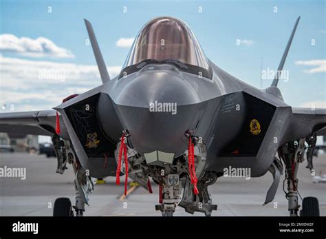 A U S Air Force F A Lightning Ii Prepares For Takeoff At Mountain