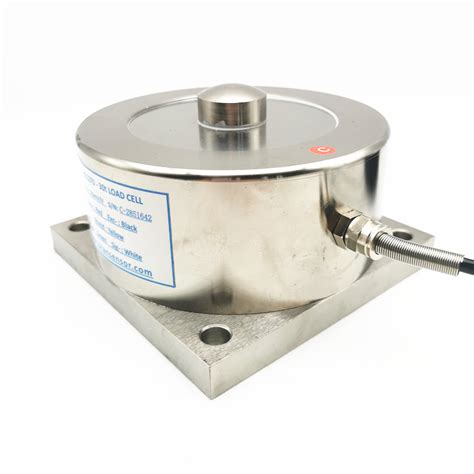 Big Capacity Tank Use Pancake Stainless Steel Weighing Force Transducer