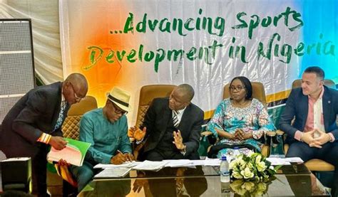 FG Signs Three MoUs On Sports Development And Funding CrossRiverWatch