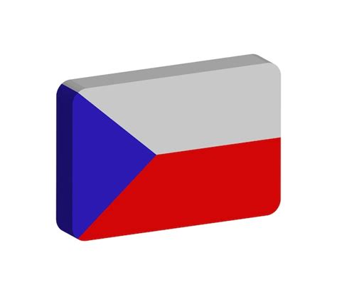 Premium Vector Czech Republic Flag