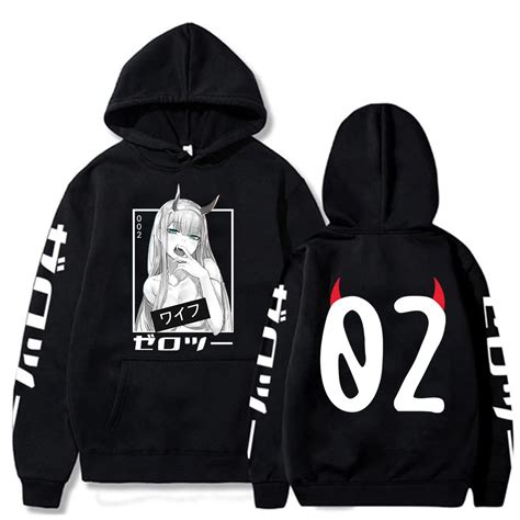 Darling In The Franxx Sudaderas Con Capucha De Anime Para Hombre Y