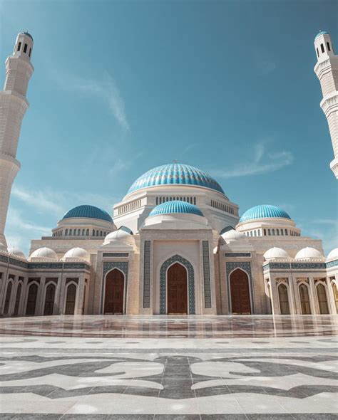 astana grand mosque astana Kazakhstan | Grand mosque, Astana kazakhstan ...