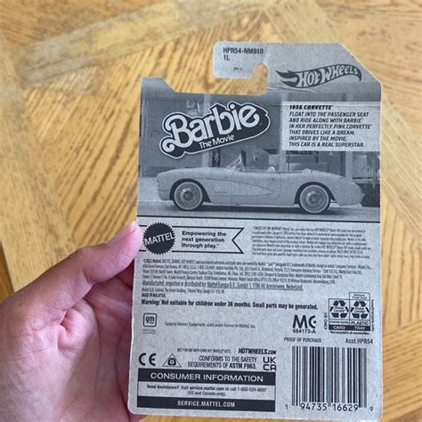 Hot Wheels Toys Hot Wheels Barbie 956 Corvette Poshmark