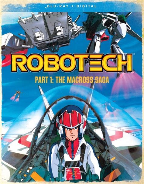 Robotech Part The Macross Saga Blu Ray Digital Copy Walmart