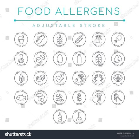 16,933 Allergen Symbols Images, Stock Photos & Vectors | Shutterstock