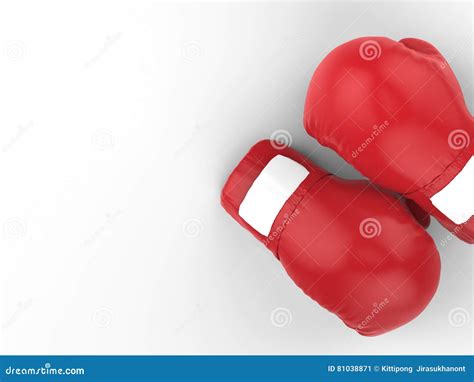 Guantes De Boxeo Rojos Stock De Ilustraci N Ilustraci N De Boxeo