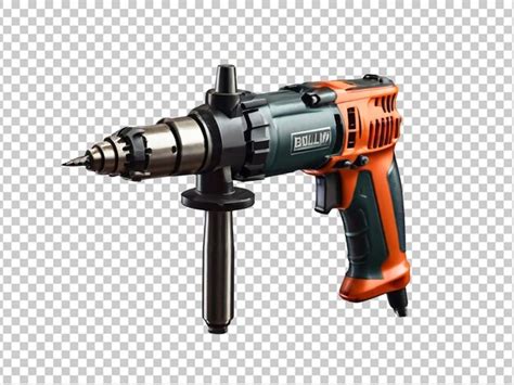 Premium Psd Psd Of A Drill Machine On Transparent Background