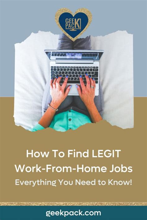 How To Find Legit Work From Home Jobs Everything You Need To Know