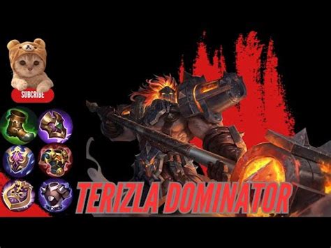 Unstoppable Terizla Build Build Top Global Terizla Mlbb Youtube