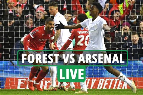 Nottingham Forest 1-0 Arsenal LIVE SCORE: Grabban fires home side to ...