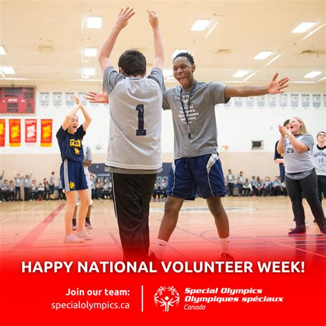 National Volunteer Week 2023 Special Olympics Canada