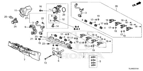 Honda Cr V Injector Kit Fuel Service Emissions 06160 5pa 305