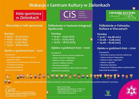 Wakacje Z Centrum Kultury W Zielonkach CKPIR