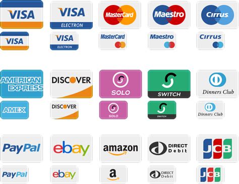 Download Various Payment Options Logos | Wallpapers.com