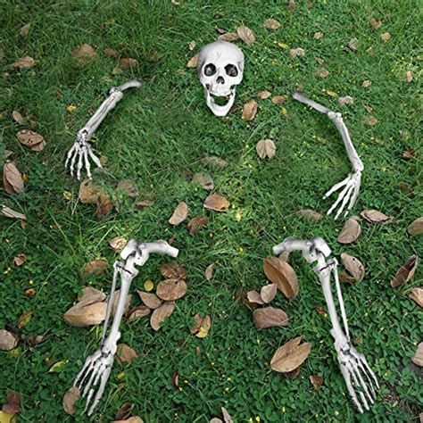 Skeleton Yard Stakes A Buried Halloween Lawn Decoration Yinz Buy