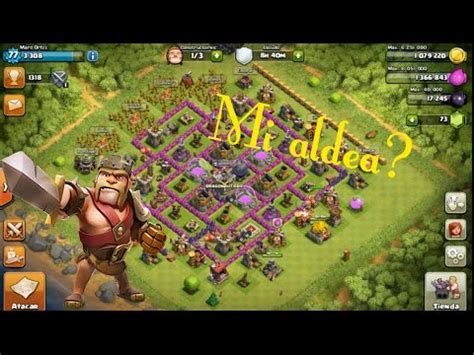 Introducci N De Mi Aldea Clash Of Clans Youtube