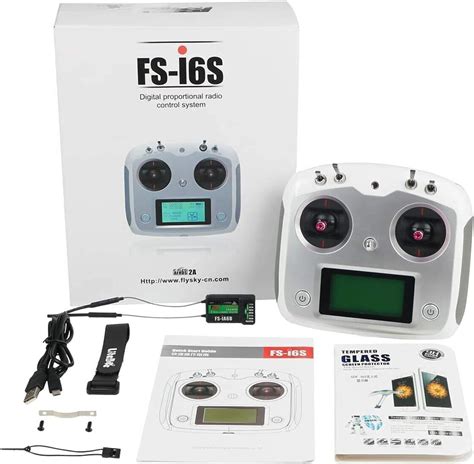 Flysky FS I6S 2 4GHz 10CH AFHDS RC Radio Transmitter FS IA6B Receiver