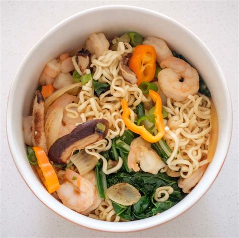 Easy Shrimp Ramen Healthy Meal Prep Recipe Prepyoself