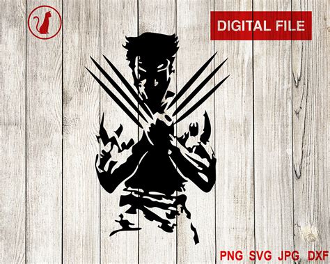 Wolverine Svg X Men Svg Wolverine Cut File X Men Cut File Xmen Etsy