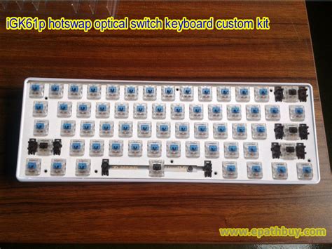 Custom Optical Switch Mechanical Keyboard Barebone Kit Arris Aluminum