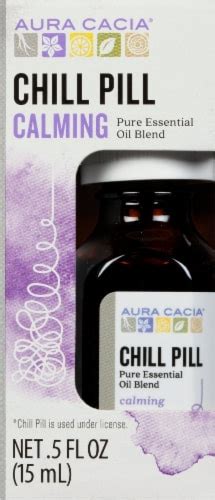 Aura Cacia Chill Pill Relaxing Essential Oil Blend 0 5 Fl Oz Smith