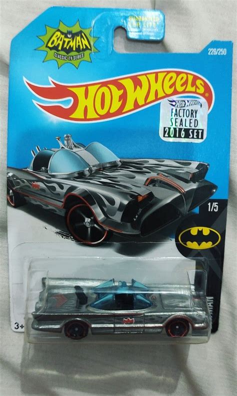 Hot Wheels Tv Series Bat Mobile Toys Collectibles Mainan Di Carousell