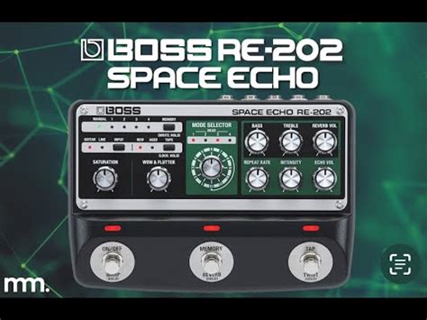 Musicmaker Presents Boss Space Echo Re Youtube