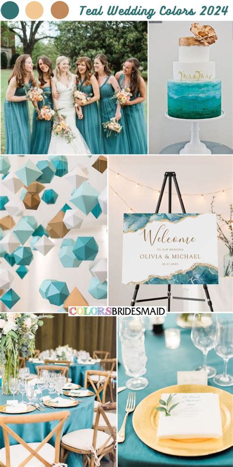 20 Best Teal Wedding Color Schemes Ideas Colorsbridesmaid