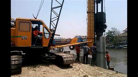 Pt Gemilan Beton Precast Tiang Pancang Corrugated Concrete Sheet Pile