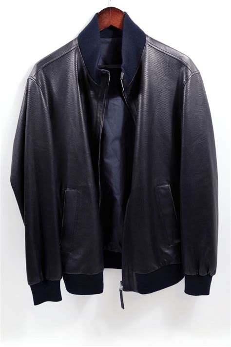 Ermenegildo Zegna Leather Jacket | Buy Now - Right Jackets