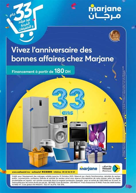 Catalogue Marjane Novembre Anniversaire