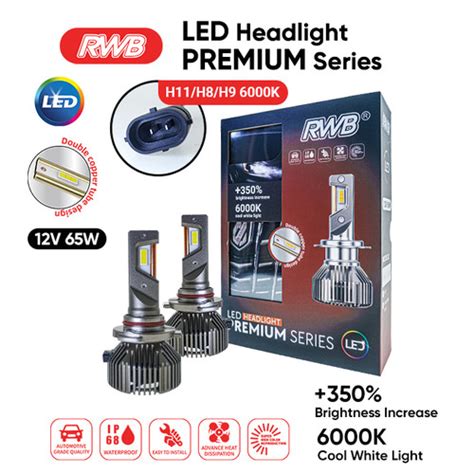 Jual Lampu Led Mobil Headlight Rwb Premium H H H H Hb Hb K