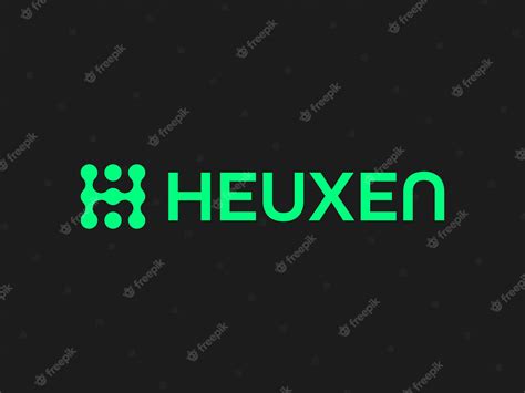 Premium Vector | Hex logo on a black background