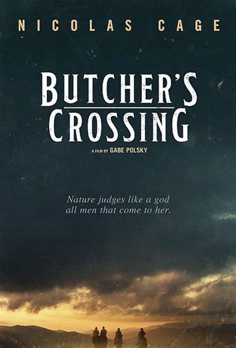 Reparto de Butchers Crossing película 2022 Dirigida por Gabe Polsky