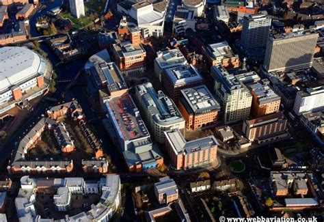 Birds Eye View Brindley Place Birmingham Birds Eye View