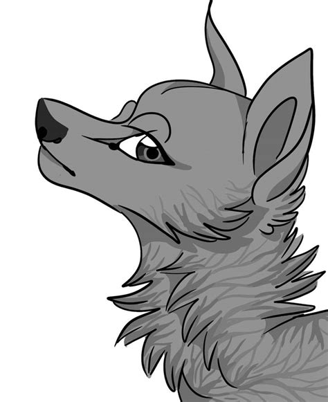 Free Wolf Girl Lineart By Aprilsilverwolf On Deviantart