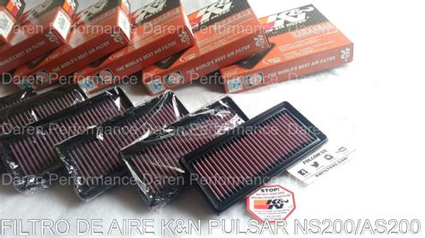 Filtro Aire K N Pulsar Ns Filtro Kn K N Pulsarns Kyn