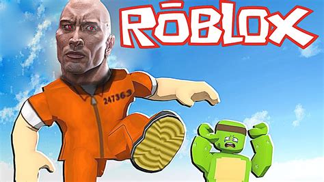 Dwayne The Rock Johnson Attacks Roblox Youtube