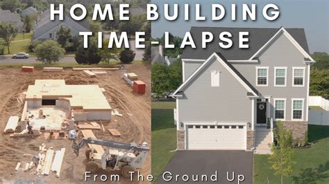 Building A House Time Lapse Construction From Start To Finish Youtube