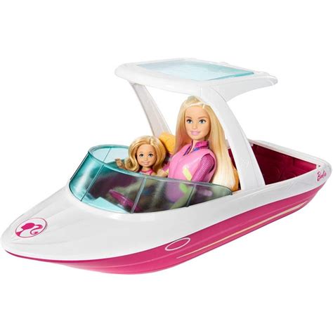 Barbie® and Chelsea® Ocean View Boat Playset - FJH91 BarbiePedia