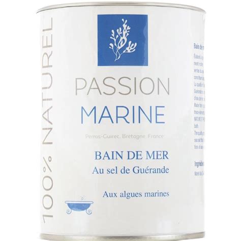 Bain De Mer Aux Algues Marines Et Au Sel De Gu Rande Parfum Lavande