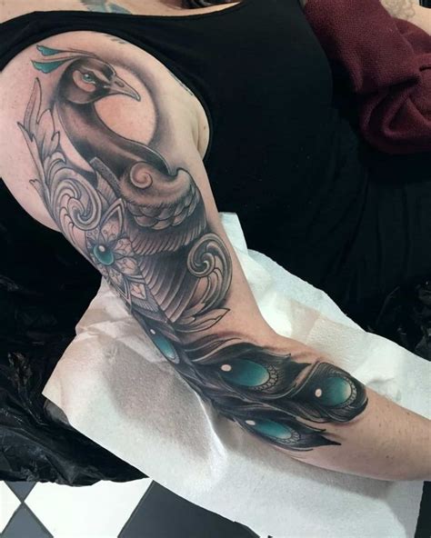 Peacock Tattoo Arm