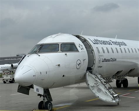 Avis du vol Lufthansa CityLine Frankfurt Mulhouse Bâle en Affaires